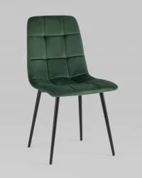 Стул Одди велюр Зеленый