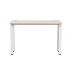 Стол прямой на металлокаркасе, опоры 90 гр Everprof EVO 254S006 Дуб Соната Белый