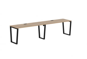 Бенч-система ЕДИС ЕВВСТ 3167 Дуб Денвер светлый Черный / EDIS EVWST