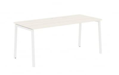 Стол письменный ЕДИС ЕЛСТ 1780 Ясень Траун Белый / EDIS ELST