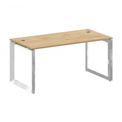 Стол рабочий руководителя на О-образном м/к ONIX DIRECT LUX M-O.MO-SRR-4.8 Тиквуд светлый