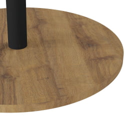 Стол журнальный Кат Дуб вотан / Черный