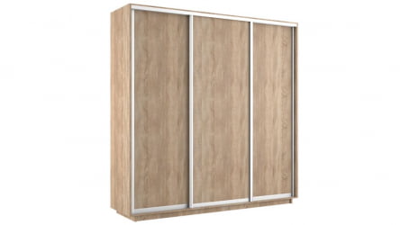 Шкаф-купе 3-х дверный Румер СШК 1.180.60-11.11.11 Дуб Сонома
