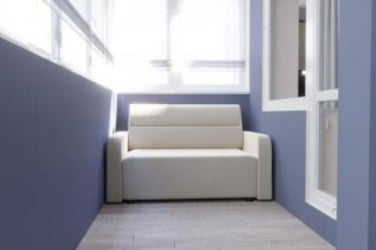 Офисный диван Уппса (Berhouse) Цвет фасада: Серый велюр; Тип: Прямой; Материал фасада: Металл/Велюр