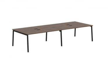 Бенч-система ЕДИС ЕЛВСТ 3513 Дуб Денвер темный Черный / EDIS ELWST