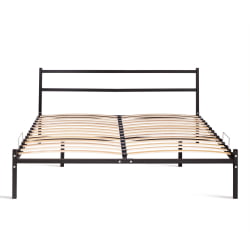 Кровать двуспальная Marco металл, 160*200 см, черный