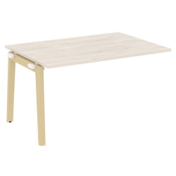 Проходной наборный элемент переговорного стола ОНИКС ВООД ОВ.НПРГ-3 Денвер Светлый/Светлый / ONIX WOOD OW.NPRG-3