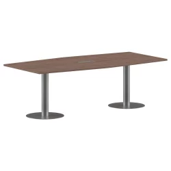 Конференц-стол на 6-8 человек IMAGO ПРГ-4 Ясень Шимо-алюминий