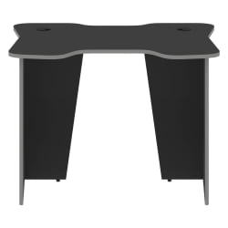 Компьютерный стол с надстройкой SKILLL SKL 100CB антрацит/металлик