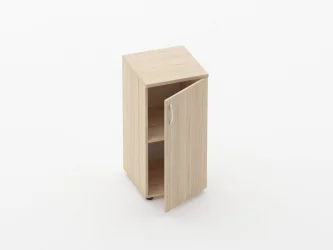 Шкаф низкий закрытый Глассй 6.08.13Пр Туя / Glassy