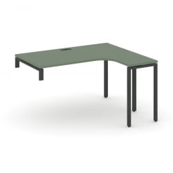 Стол-надставка на опорную тумбу (правый) CОНCЕПТ CН.ОСАН-003(Р) Кобо Антрацит / CONCEPT CN.OSAN-003(R)