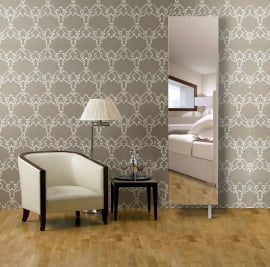 Поворотный шкаф Драйв Шелф (правый) Беленый дуб