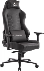 Кресло геймерское Еверпроф Блаcкшот Экокожа Черный / Everprof Blackshot