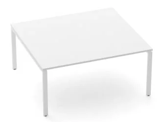 Стол для переговоров Дека П-обр.каркас 71.145.16 Белый / Deka
