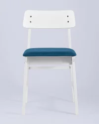 Комплект из двух стульев ОДЕН ВХИТЕ 2 шт Синий / ODEN WHITE