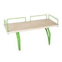 Полка задняя к столам Polka_z 1/600 (Polka_z 7/600) Клен Зеленый