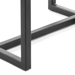 Пуф Charli Lux/Чарли Люкс экокожа , Sharp Черный