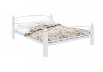 Кровать Вероника Lux Plus 1200х2000 Белая