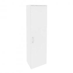 Гардероб узкий (правое исполнение) ONIX O.GB-1(R) Белый Бриллиант