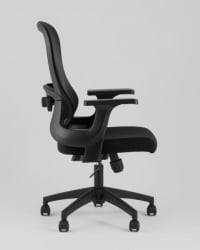 Кресло офисное ТопЧаирс Петал черный / TopChairs Petal