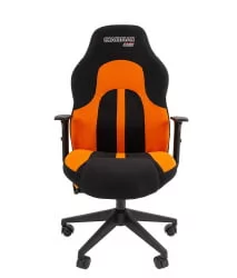 Кресло для геймеров CХАИРМАН ДРАЙВ (ГАМЕ) 11 Черный-оранжевый / CHAIRMAN (GAME)