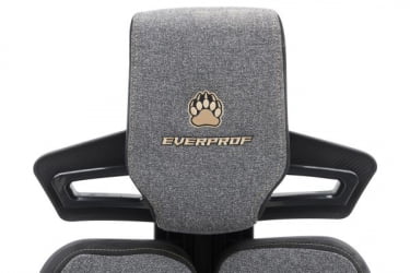 Кресло геймерское Everprof Serval S Ткань Черно-серый