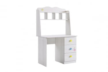 Письменный стол с надстройкой Чудо MDW-05 Белый рамух