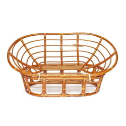 Кресло МАМАСАН/МАМАСАН 23/02 В /с подушкой/ подушка 182х119 см, 169х102х80 см, Когнаc (коньяк), ткань, Старт / MAMASAN/МАМАСАН W Cognac