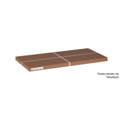 Журнальный стол Инсайд Черный мрамор / Черный