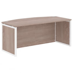 Стол руководителя КСТЕН-КП КСКПЕТ 189Х Дуб Сонома Белый / XTEN-QP XQPET 189H