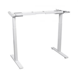 Подстолье для стола с электроприводом и регулировкой высоты 2 мотора, память 3 уровня высоты, белый