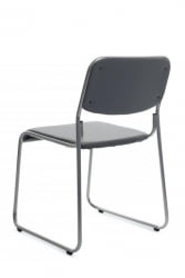 Кресло Никс РCХ ОМКЛ-01 Серый/Металл окрашенный Хром / Nix RCH OMKL-01