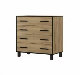 Комод Лофт 8 Дуб Крафт Золотой