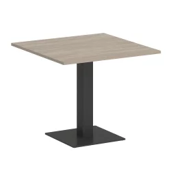 Стол журнальный квадратный ХОМЕ ОФФИCЕ ВР.СП-5-90.2 Дуб Аттик/Антрацит металл / HOME OFFICE VR.SP-5-90.2