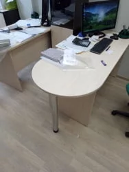 Стол письменный Р.С-12 дуб молочный