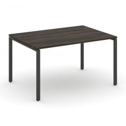 Стол переговорный (1 столешница) CОНCЕПТ CН.ПРГ-013 Дуб Мали Антрацит / CONCEPT CN.PRG-013