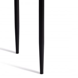 Стул Еасй (мод. ДЖСC02-1) металл, флок, 41 х 52 х 96 см, Лигхт грей (светло-серый) ХЛР14 / черный / Easy (mod. JSC02-1) Light grey HLR14