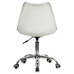 Офисное кресло BRABIX Eames MG-310 CH экокожа Белый