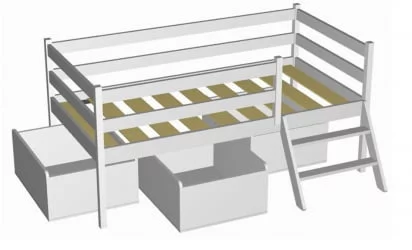 Ящики выкатные RooRoom VK-11с Серые