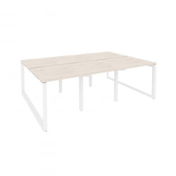 Рабочая станция на О-образном м/к ОНИКС О.МО-Д.РС-6.0.8 Денвер Светлый/Белый / ONIX O.MO-D.RS-6.0.8