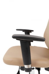 Офисное кресло CХАИРМАН 500 ЛЮКС (ЛУКС) ЭКО экокожа Бежевый / CHAIRMAN (LUX)