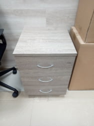 Тумба подкатная с 3-мя ящиками Твин 14.10.10 Дуб Верцаска / Twin