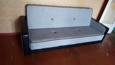 Детский диван-кровать Престиж Рогожка B1 Лаки блэк