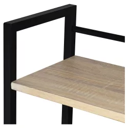 Письменный стол с полками BRABIX LOFT CD-005 Дуб натуральный