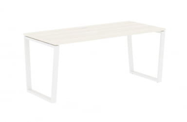 Стол письменный ЕДИС ЕВСТ 1780 Ясень Траун Белый / EDIS EVST