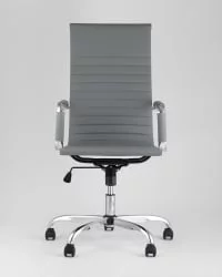 Кресло руководителя ТопЧаирс Ситй Серое / TopChairs City