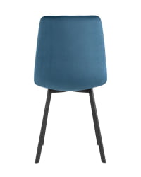 Комплект из двух стульев Чиллй велюр сине-зеленый 2 шт. / Chilly