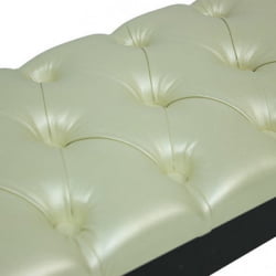 Банкетка Грейс Орех Кремовый