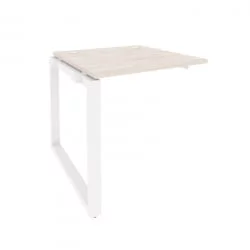 Наборный элемент рабочей станции на О-образном м/к ОНИКС О.МО-1.НРС-0.8 Денвер Светлый/Белый / ONIX O.MO-1.NRS-0.8