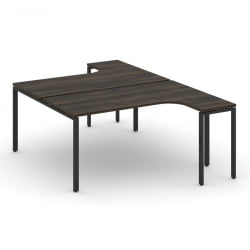 Рабочая станция CONCEPT CN.DSA-002 Дуб Мали Черный